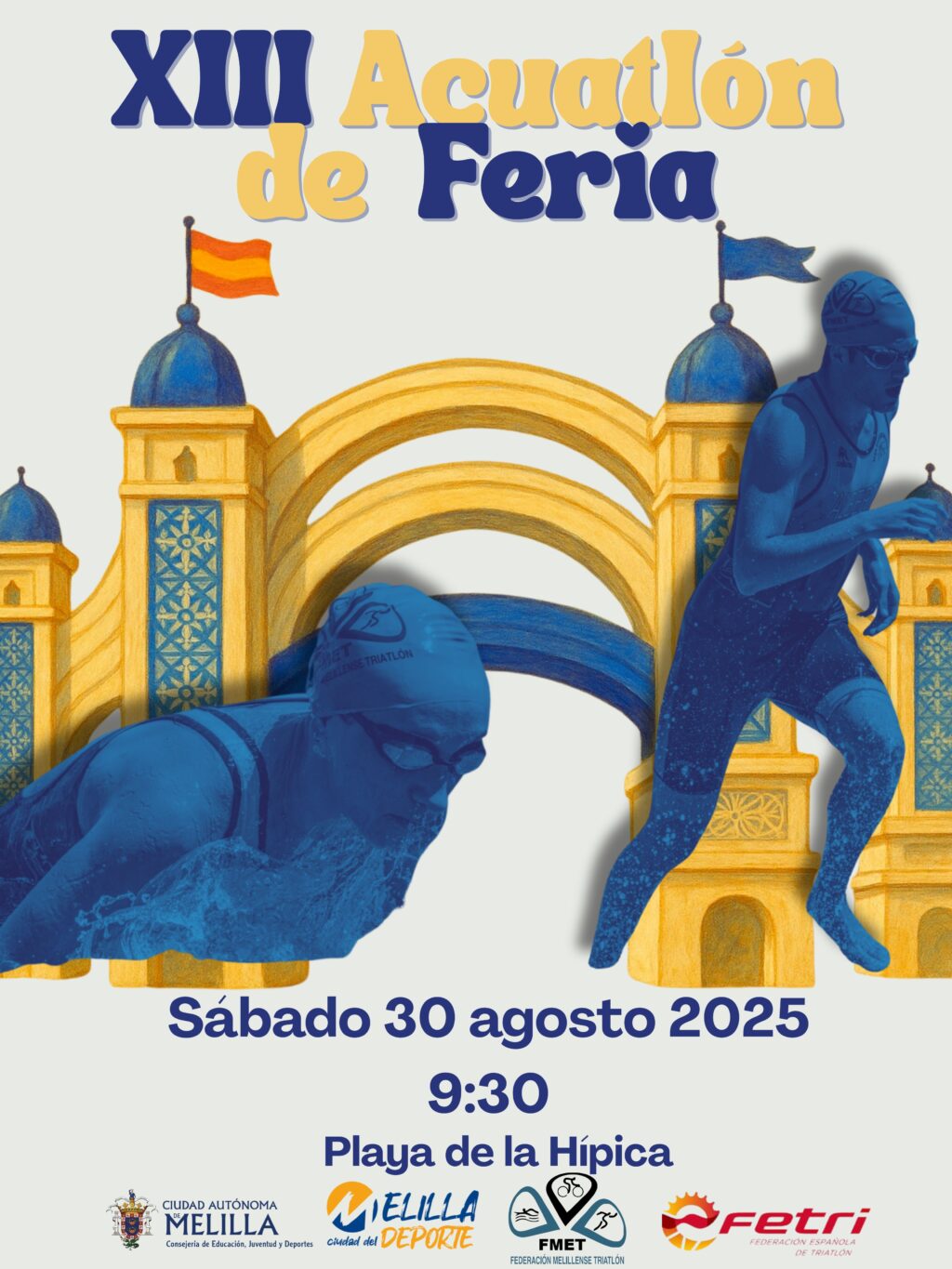 CARTEL ACUATLON DE FERIA 2025